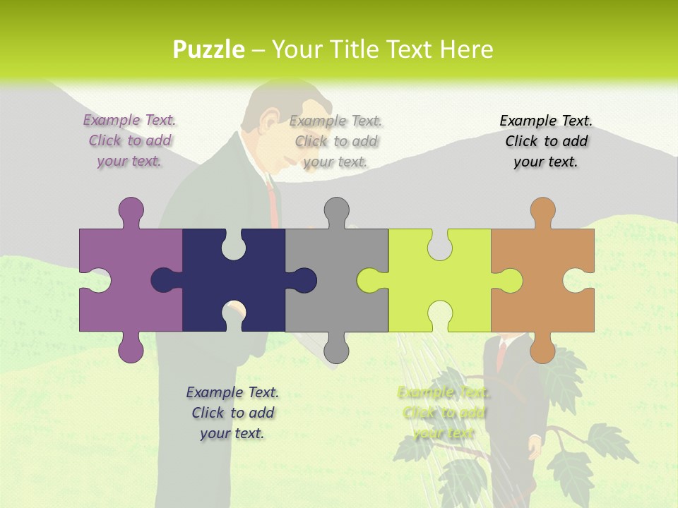 Train Mentor Business PowerPoint Template