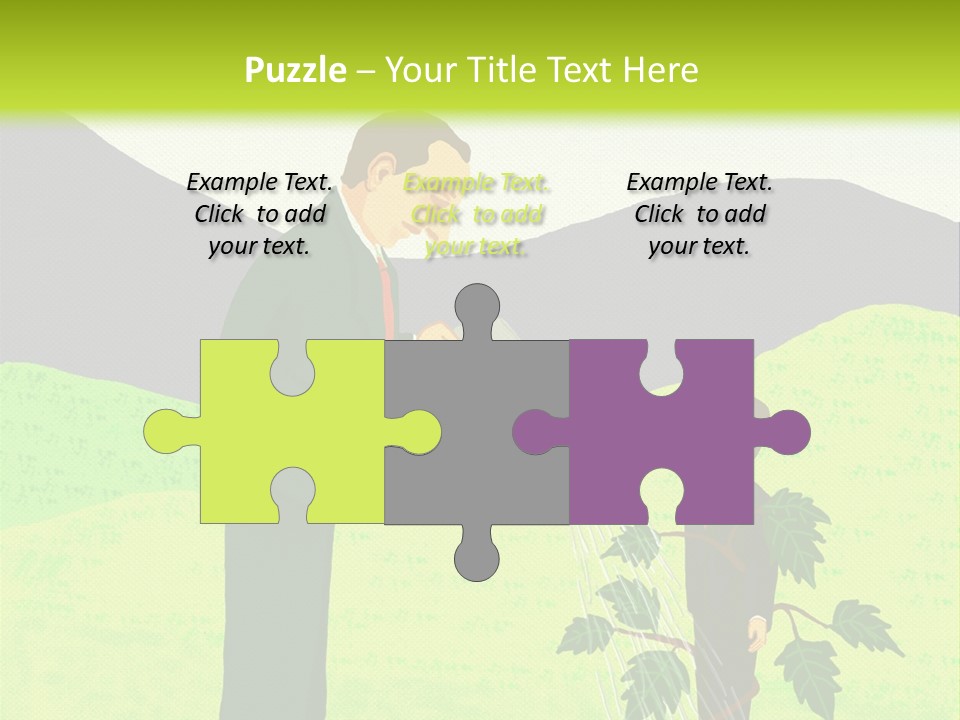 Train Mentor Business PowerPoint Template