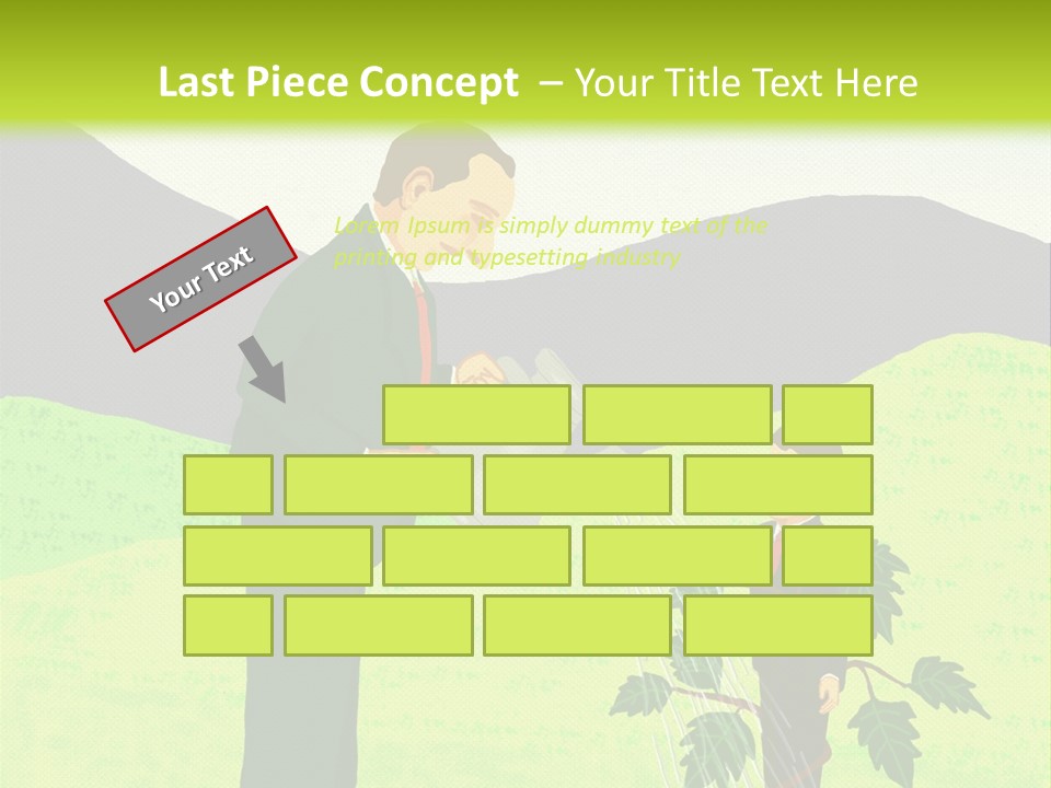 Train Mentor Business PowerPoint Template