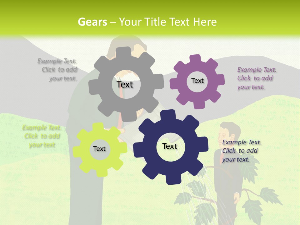 Train Mentor Business PowerPoint Template