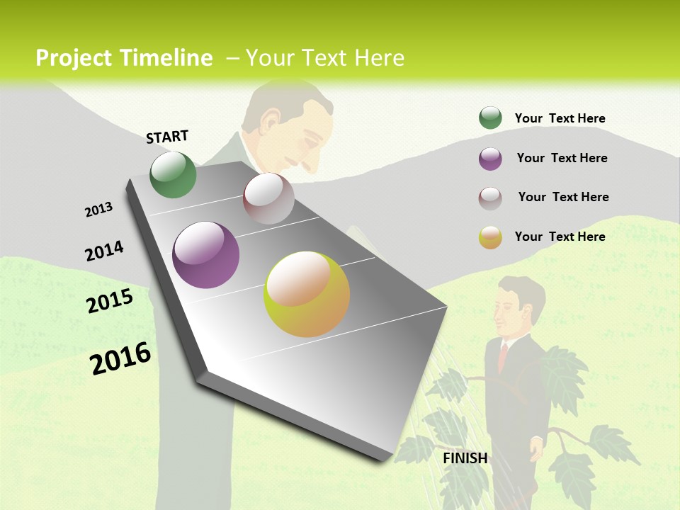 Train Mentor Business PowerPoint Template