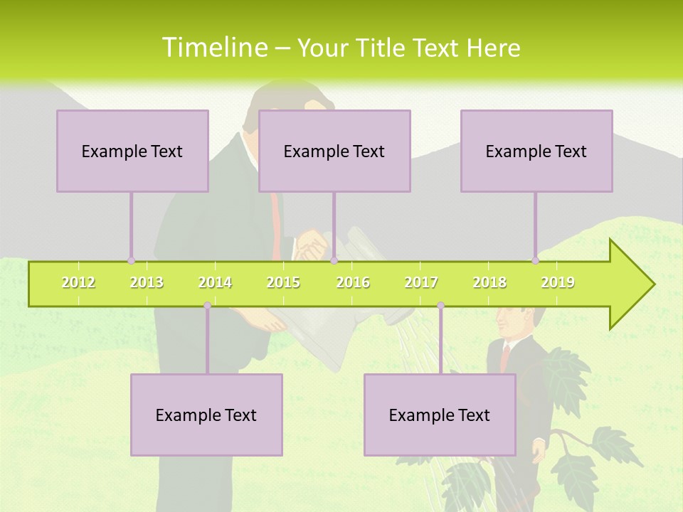 Train Mentor Business PowerPoint Template