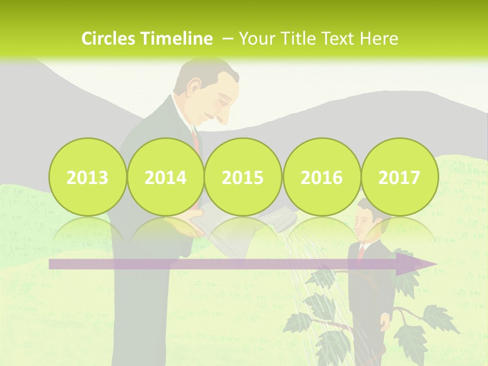 Train Mentor Business PowerPoint Template