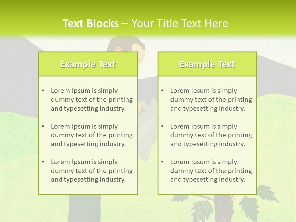 Train Mentor Business PowerPoint Template
