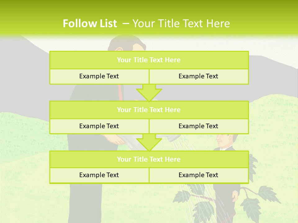 Train Mentor Business PowerPoint Template