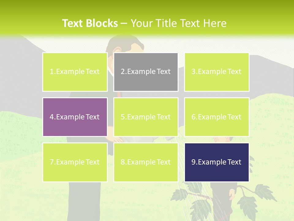 Train Mentor Business PowerPoint Template