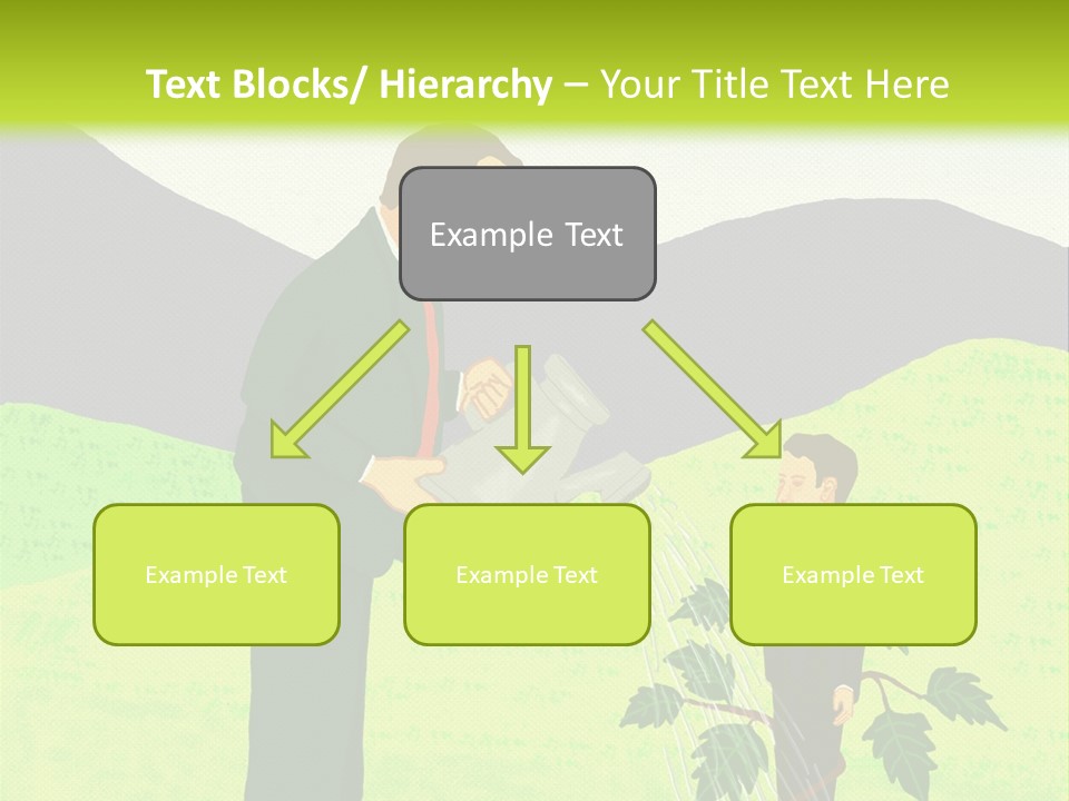 Train Mentor Business PowerPoint Template