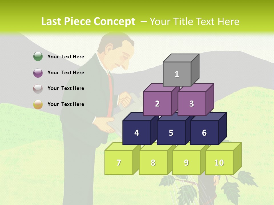 Train Mentor Business PowerPoint Template