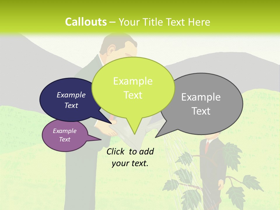 Train Mentor Business PowerPoint Template