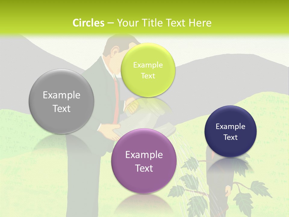 Train Mentor Business PowerPoint Template