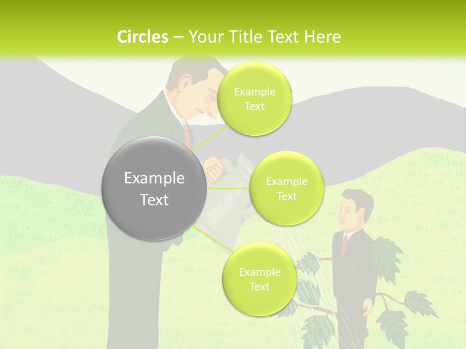 Train Mentor Business PowerPoint Template