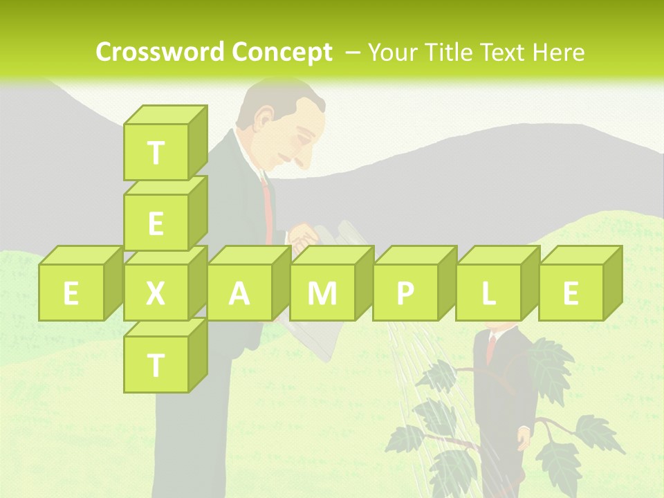 Train Mentor Business PowerPoint Template
