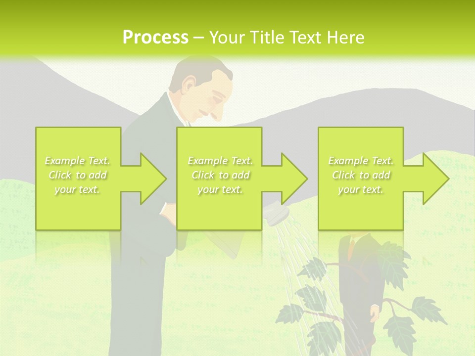 Train Mentor Business PowerPoint Template