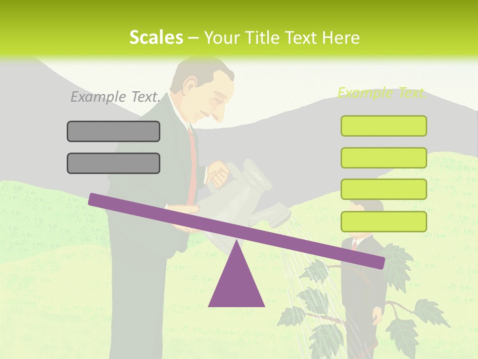 Train Mentor Business PowerPoint Template