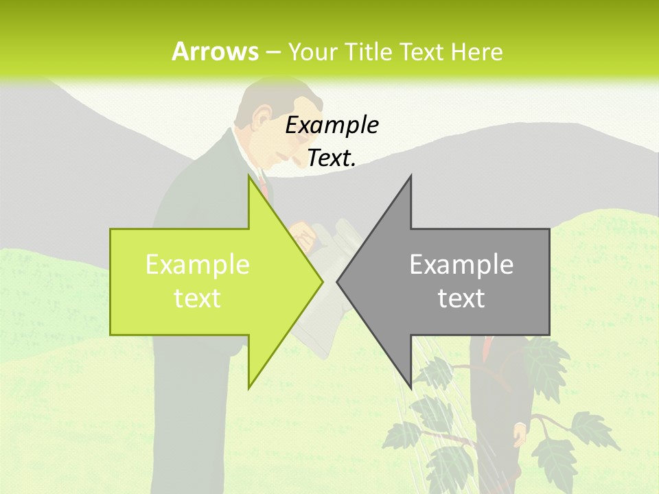 Train Mentor Business PowerPoint Template