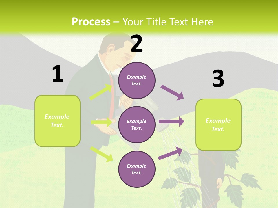 Train Mentor Business PowerPoint Template