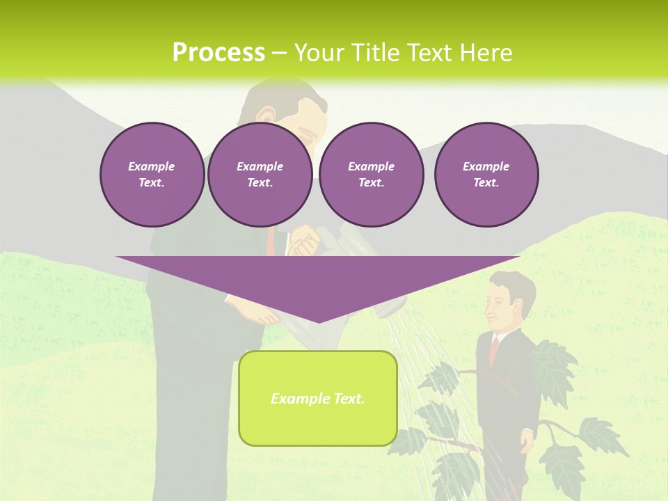 Train Mentor Business PowerPoint Template