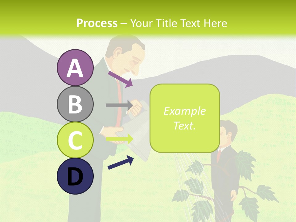 Train Mentor Business PowerPoint Template