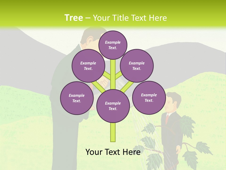 Train Mentor Business PowerPoint Template