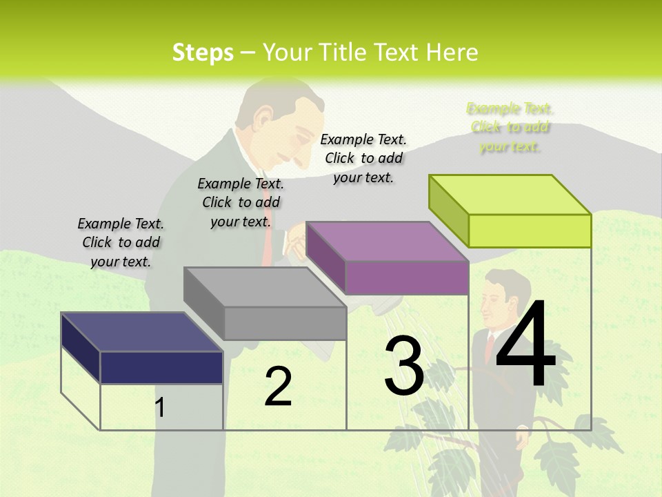 Train Mentor Business PowerPoint Template