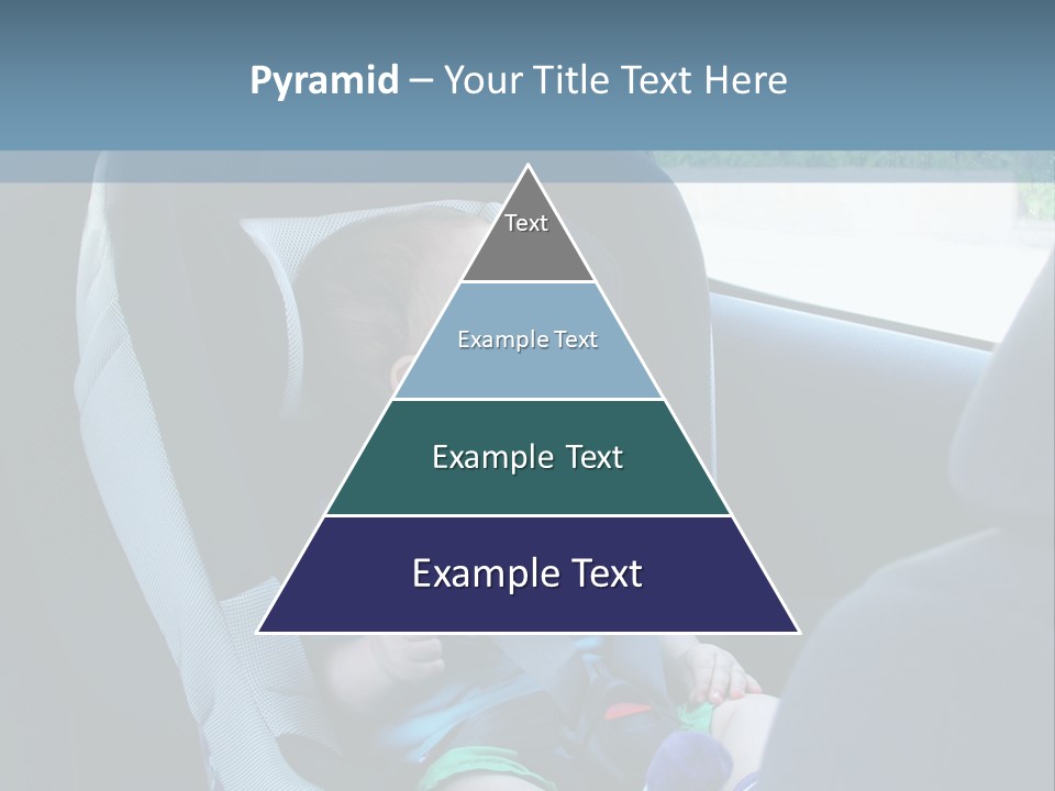 Boy Safety Seat PowerPoint Template