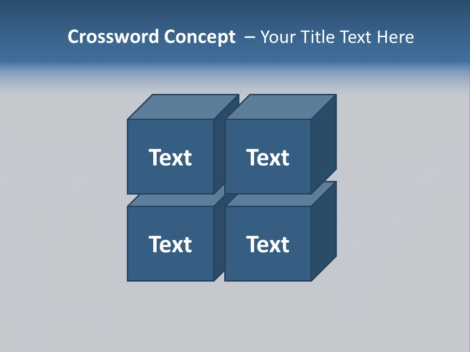 Star Astrology Blue PowerPoint Template