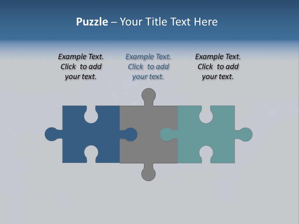 Star Astrology Blue PowerPoint Template