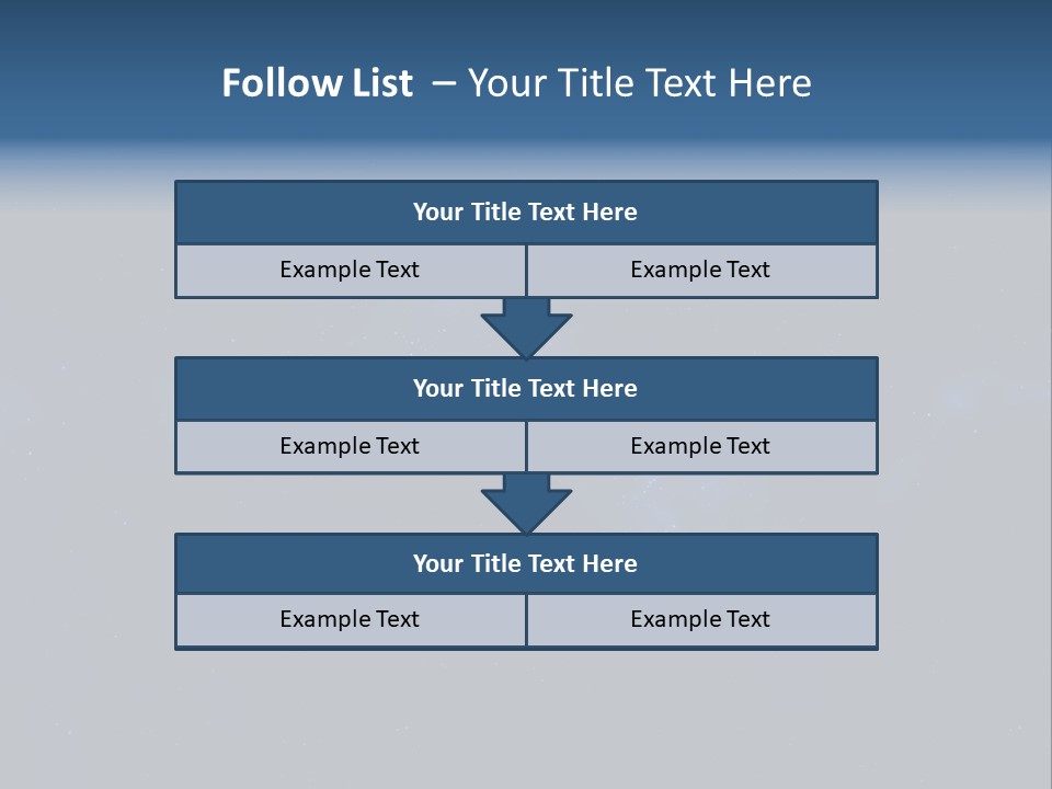 Star Astrology Blue PowerPoint Template