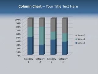 Star Astrology Blue PowerPoint Template