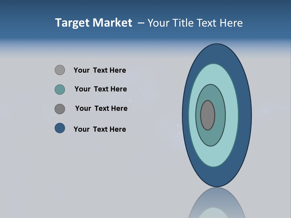 Star Astrology Blue PowerPoint Template