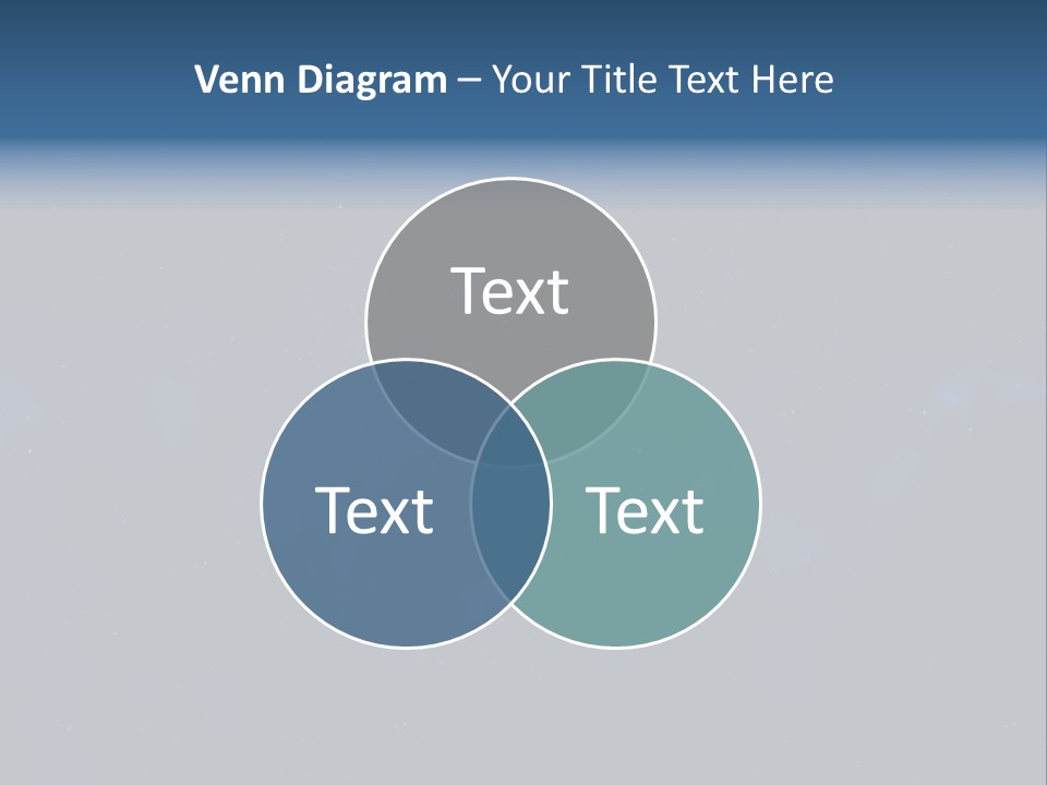 Star Astrology Blue PowerPoint Template