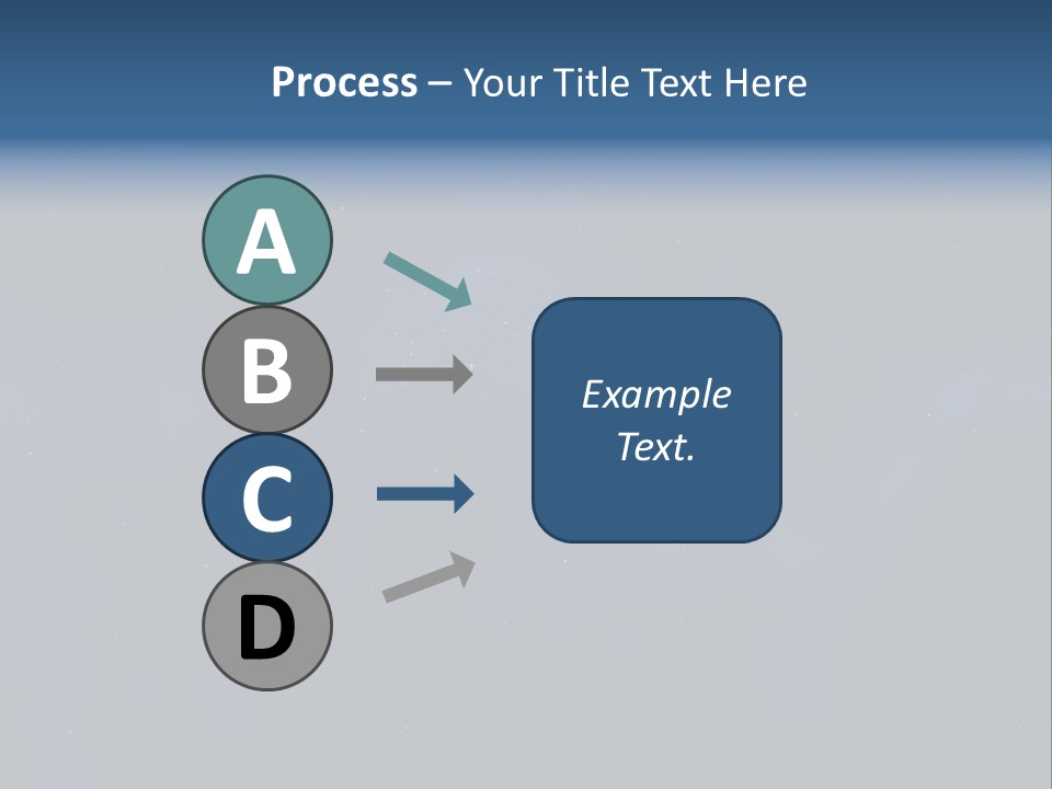 Star Astrology Blue PowerPoint Template