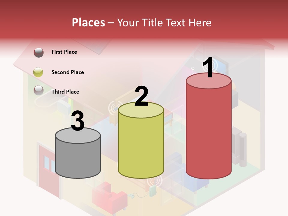 Wifi Network Area PowerPoint Template