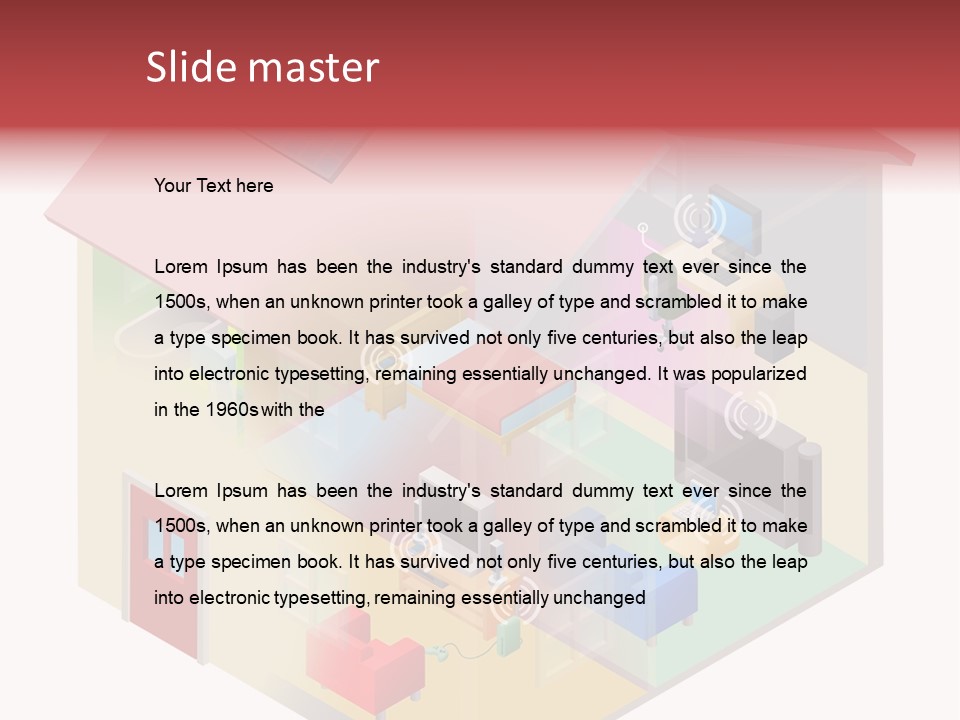 Wifi Network Area PowerPoint Template