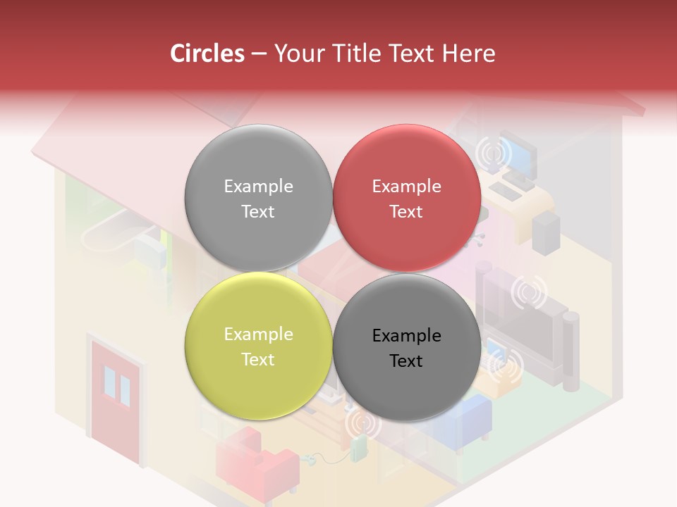 Wifi Network Area PowerPoint Template