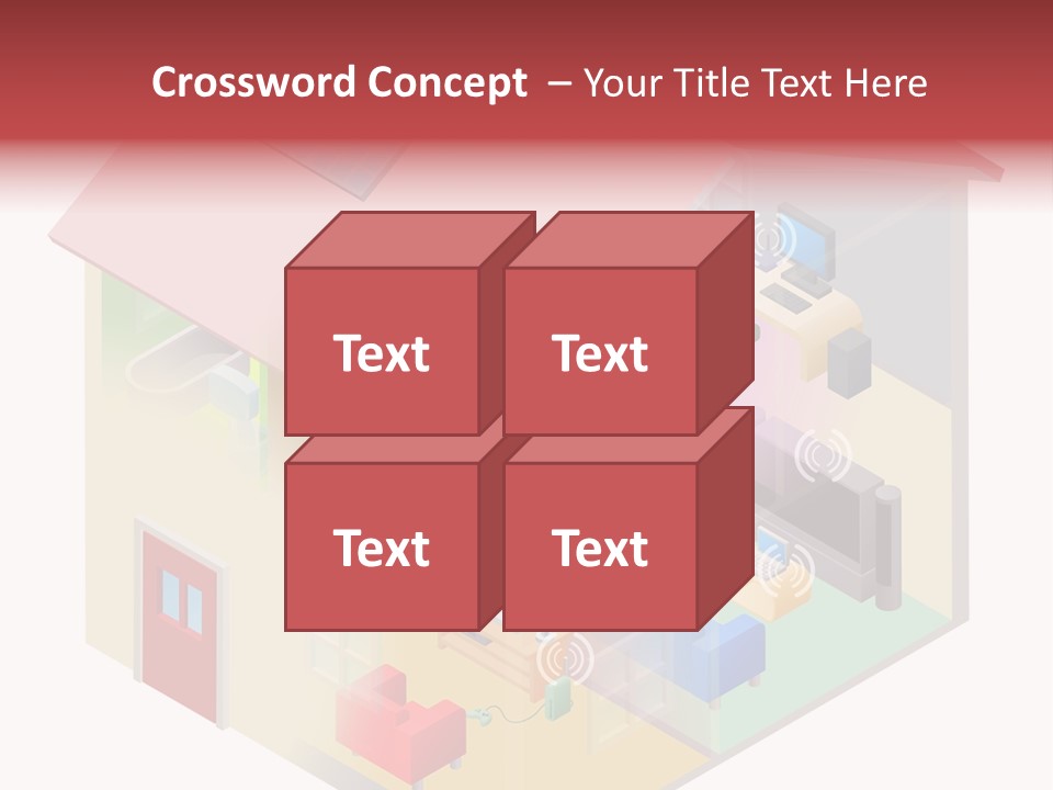 Wifi Network Area PowerPoint Template