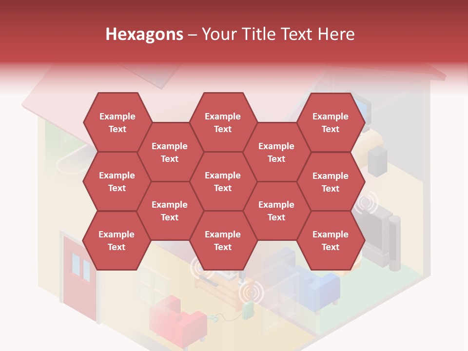 Wifi Network Area PowerPoint Template