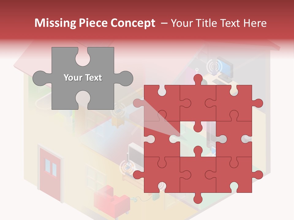 Wifi Network Area PowerPoint Template