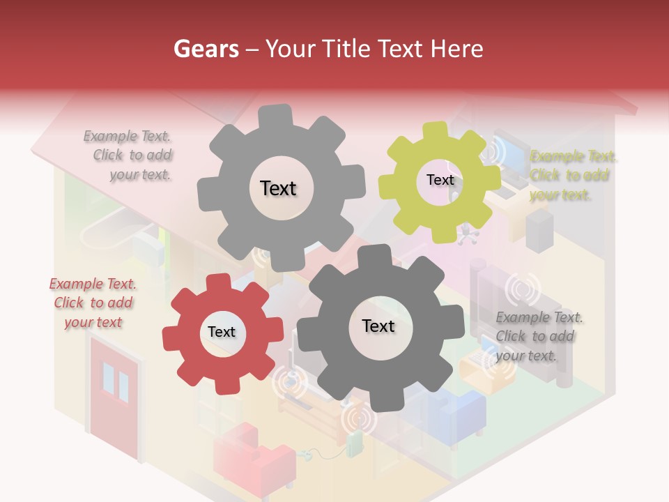 Wifi Network Area PowerPoint Template