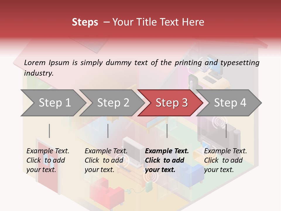 Wifi Network Area PowerPoint Template