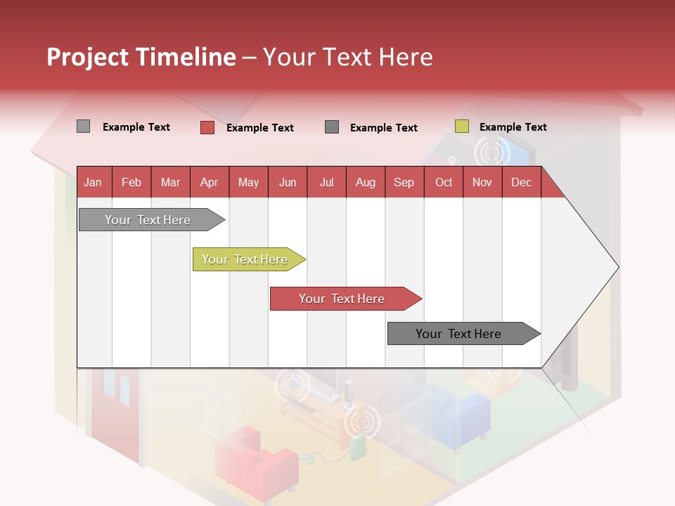 Wifi Network Area PowerPoint Template