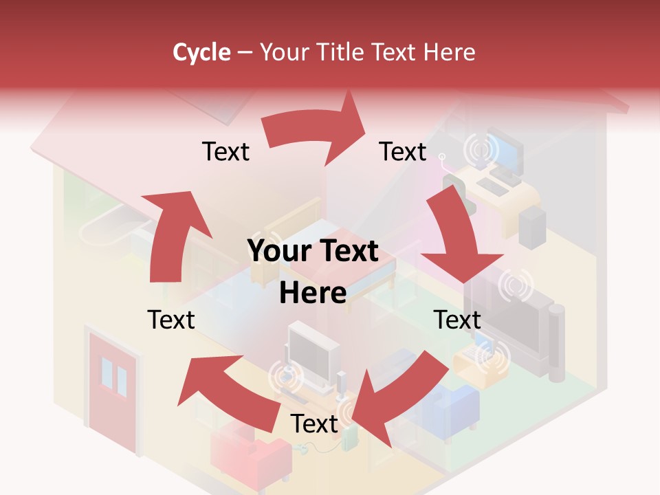 Wifi Network Area PowerPoint Template