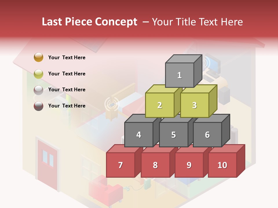 Wifi Network Area PowerPoint Template