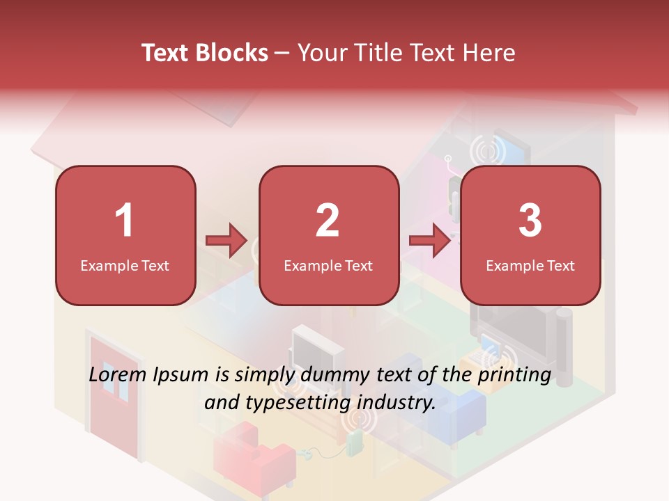 Wifi Network Area PowerPoint Template
