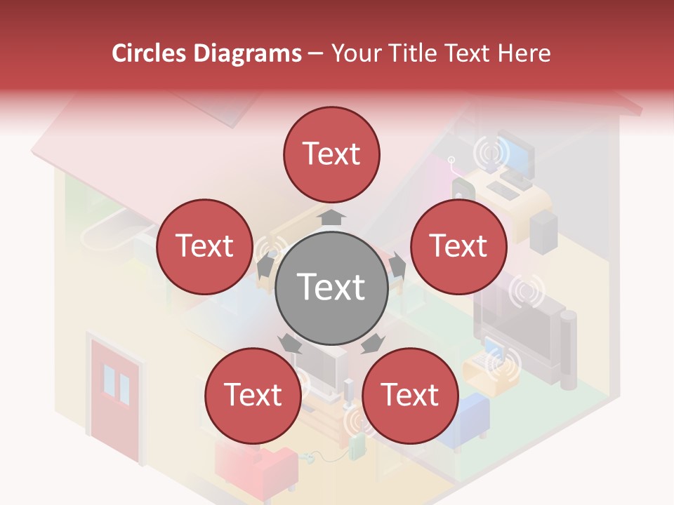 Wifi Network Area PowerPoint Template