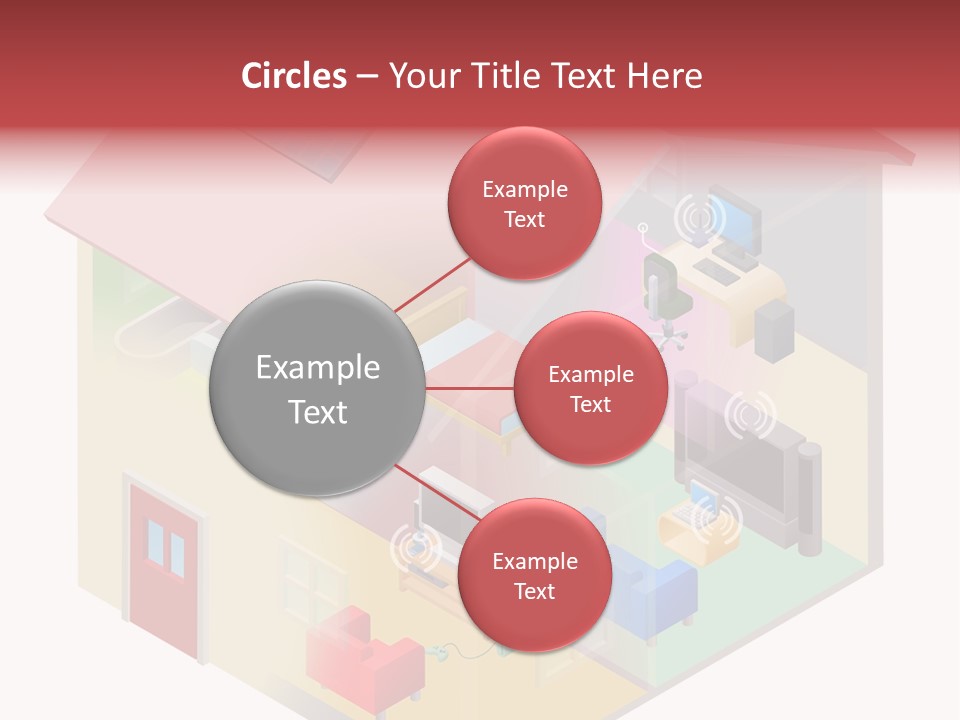 Wifi Network Area PowerPoint Template