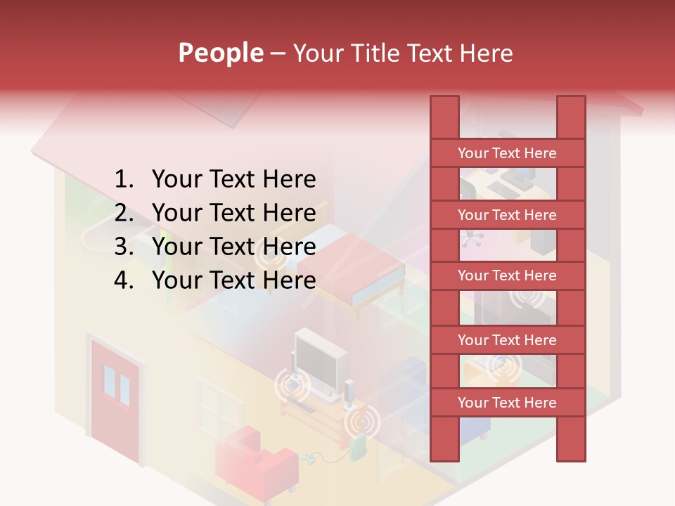 Wifi Network Area PowerPoint Template