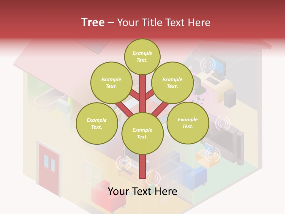 Wifi Network Area PowerPoint Template