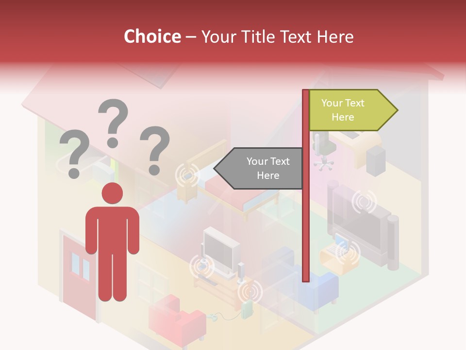 Wifi Network Area PowerPoint Template