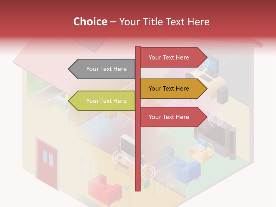 Wifi Network Area PowerPoint Template